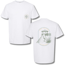 Load image into Gallery viewer, Adult T-shirt Heron - White
